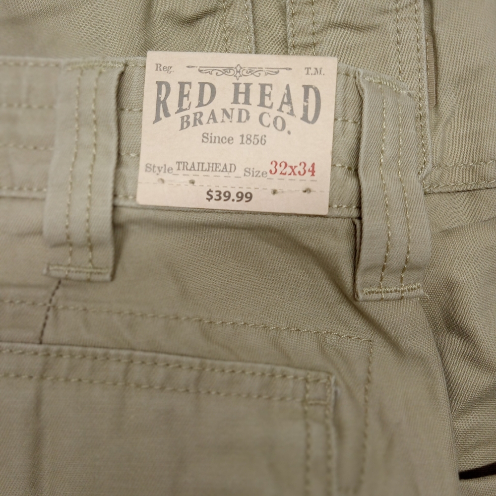 NWT red head cargo pants 32x34